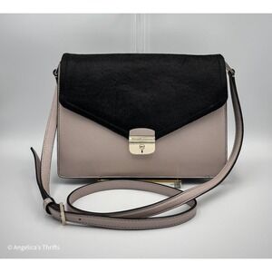 Kate Spade New York Hyde Place Sayra Crossbody | Mousse Frost Black Calf Hair